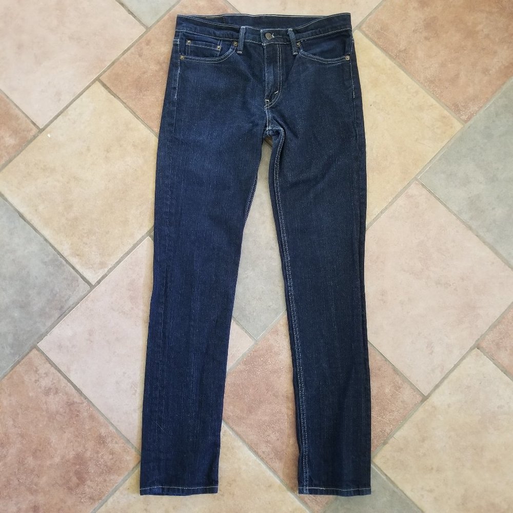 Levi's Men's 511 Slim Fit Jeans 32x34 (dark blue)